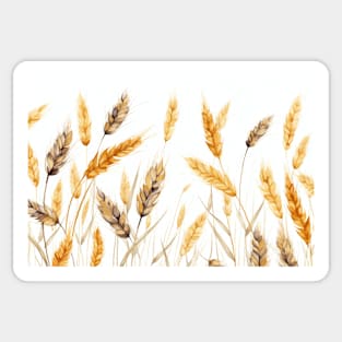 Fall Autum Wheat Harvest Sticker